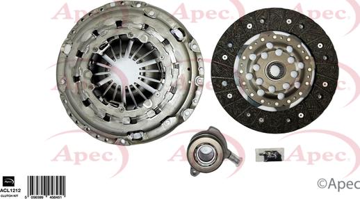 APEC ACL1212 - Kit d'embrayage droxauto.com