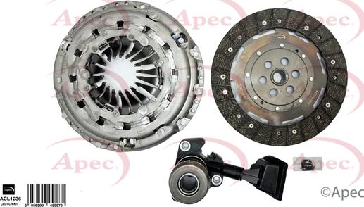 APEC ACL1236 - Kit d'embrayage droxauto.com