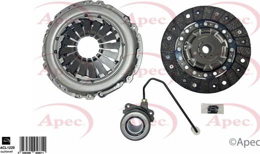 APEC ACL1229 - Kit d'embrayage droxauto.com