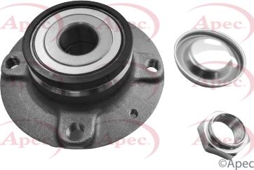 APEC AWB1284 - Kit de roulements de roue droxauto.com