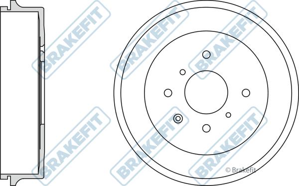 APEC BDR9029 - Tambour de frein droxauto.com