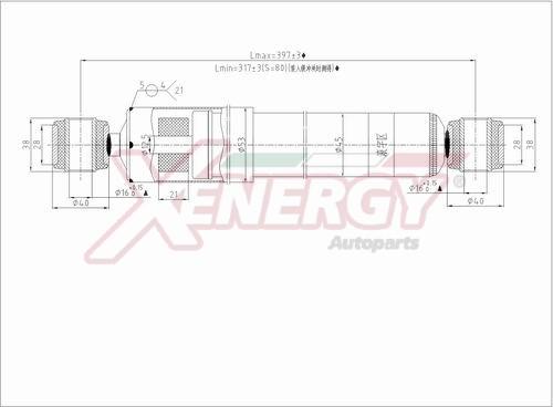 AP XENERGY X991502 - Amortisseur droxauto.com
