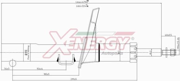 AP XENERGY X947334 - Amortisseur droxauto.com