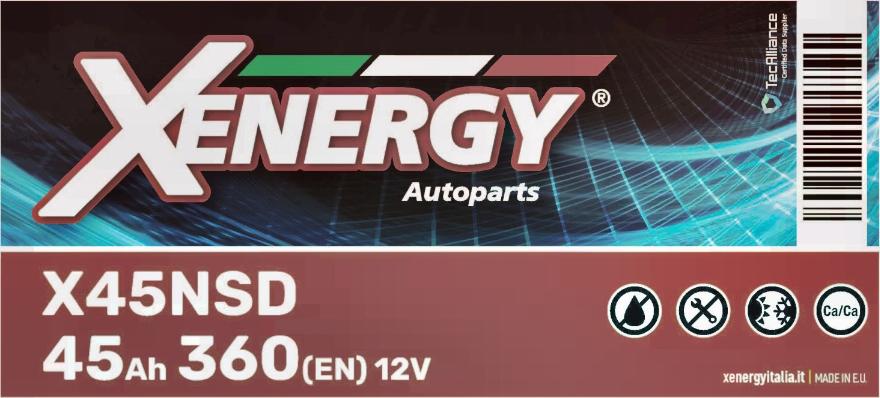 AP XENERGY X45NSD - Batterie de démarrage droxauto.com