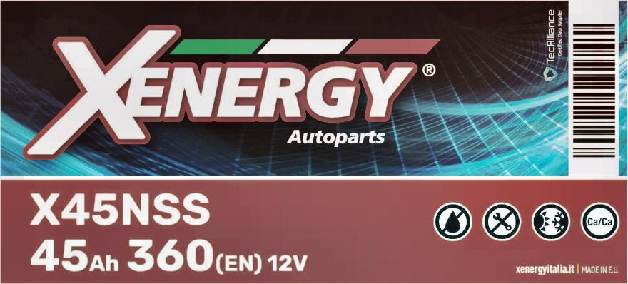 AP XENERGY X45NSS - Batterie de démarrage droxauto.com