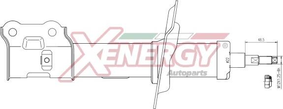 AP XENERGY X402339 - Amortisseur droxauto.com