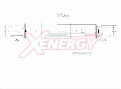 AP XENERGY X484343 - Amortisseur droxauto.com