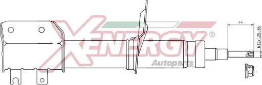 AP XENERGY X691334 - Amortisseur droxauto.com