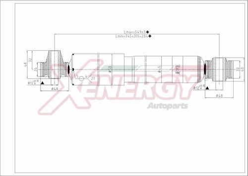 AP XENERGY X149349 - Amortisseur droxauto.com