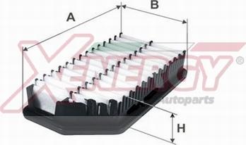 AP XENERGY X1591222 - Filtre à air droxauto.com