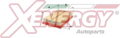 AP XENERGY X1591783 - Filtre à air droxauto.com