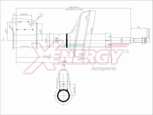 AP XENERGY X848633 - Amortisseur droxauto.com