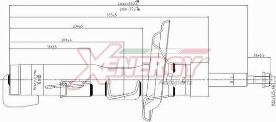 AP XENERGY X850339 - Amortisseur droxauto.com