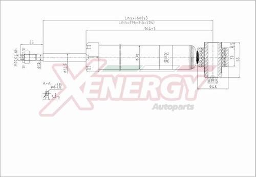 AP XENERGY X814341 - Amortisseur droxauto.com