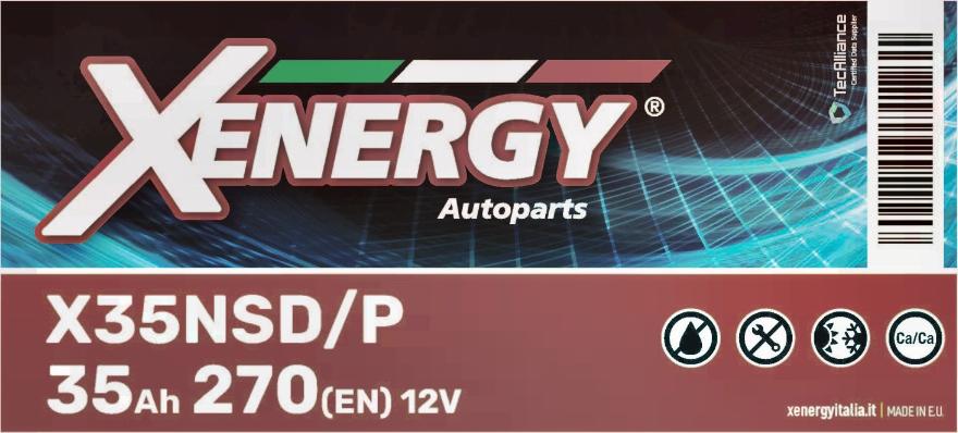 AP XENERGY X35NSD/P - Batterie de démarrage droxauto.com