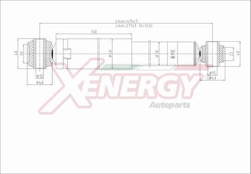 AP XENERGY X307343 - Amortisseur droxauto.com