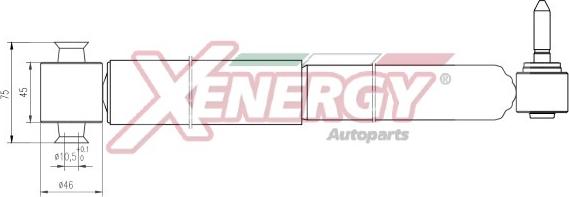AP XENERGY X703344 - Amortisseur droxauto.com