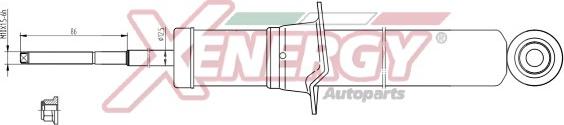 AP XENERGY X702341 - Amortisseur droxauto.com