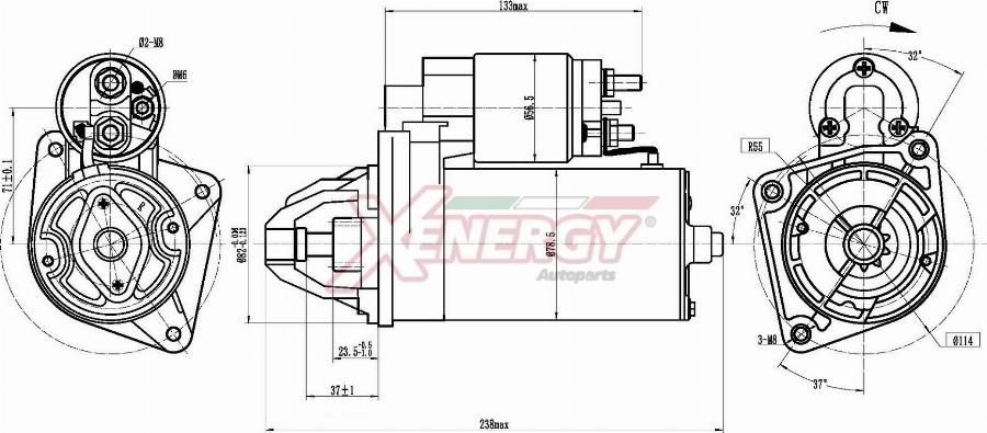 AP XENERGY XST14810AD - Démarreur droxauto.com