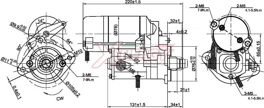 AP XENERGY XST16340AD - Démarreur droxauto.com