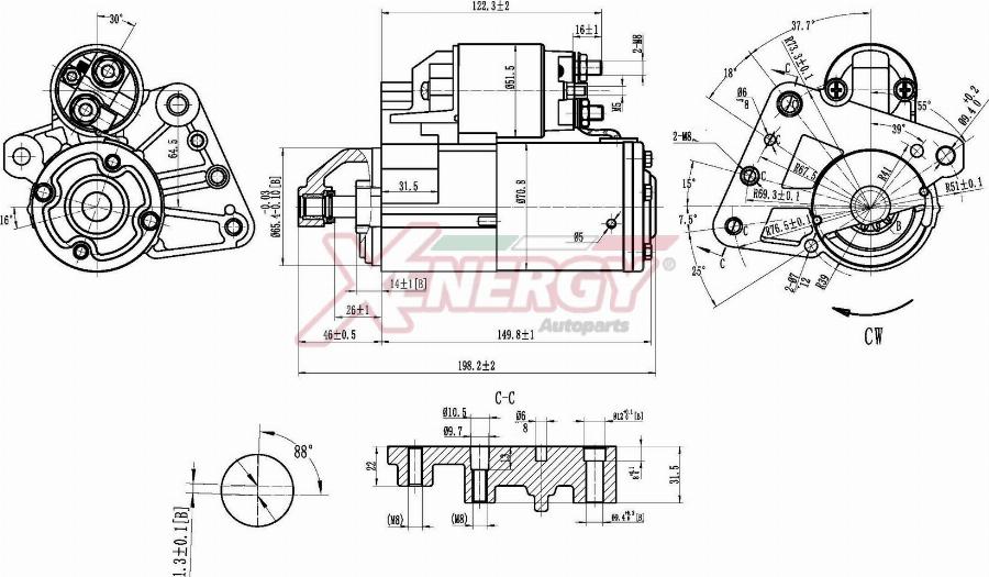 AP XENERGY XST10815AD - Démarreur droxauto.com