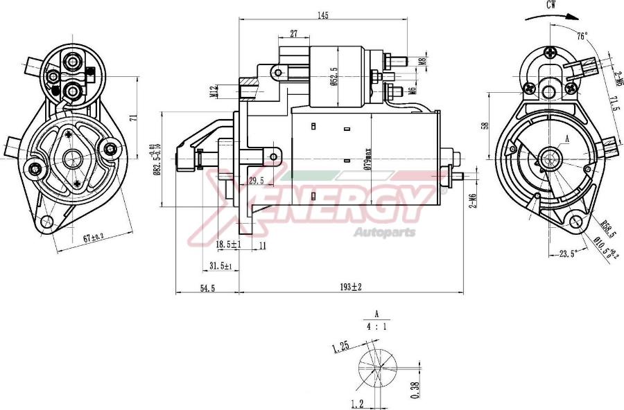 AP XENERGY XST11610AD - Démarreur droxauto.com