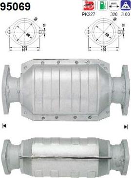 AS 95069 - Catalyseur droxauto.com