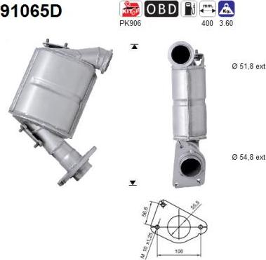 AS 91065D - Catalyseur droxauto.com