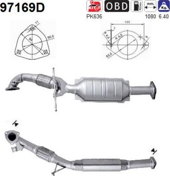 AS 97169D - Catalyseur droxauto.com