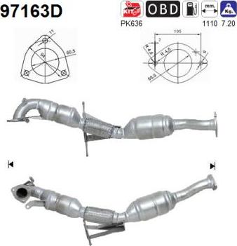 AS 97163D - Catalyseur droxauto.com