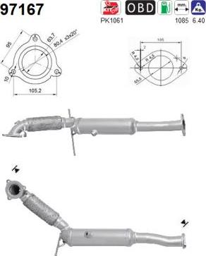 AS 97167 - Catalyseur droxauto.com