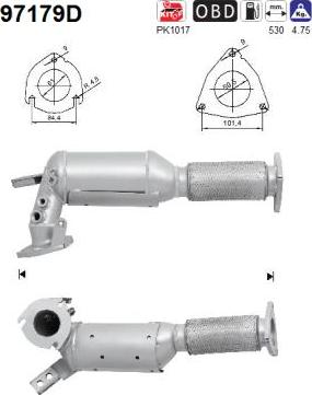 AS 97179D - Catalyseur droxauto.com