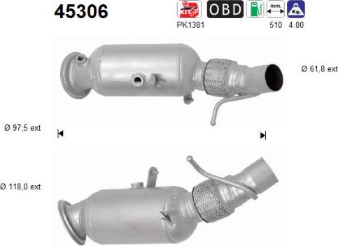 AS 45306 - Catalyseur droxauto.com