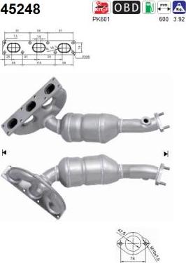 AS 45248 - Catalyseur droxauto.com