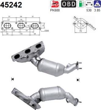 AS 45242 - Catalyseur droxauto.com