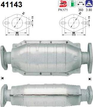 AS 41143 - Catalyseur droxauto.com