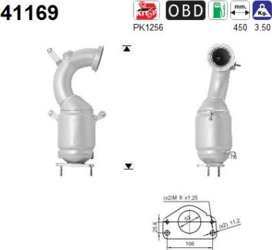 AS 41169 - Catalyseur droxauto.com