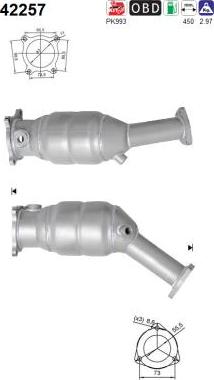 AS 42257 - Catalyseur droxauto.com