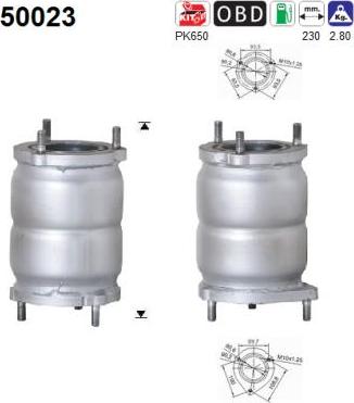 AS 50023 - Catalyseur droxauto.com