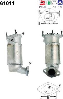 AS 61011 - Catalyseur droxauto.com