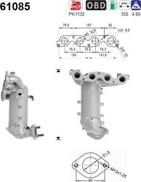 AS 61085 - Catalyseur droxauto.com