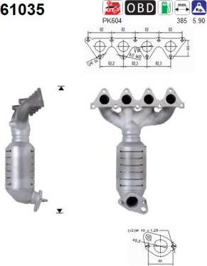 AS 61035 - Catalyseur droxauto.com