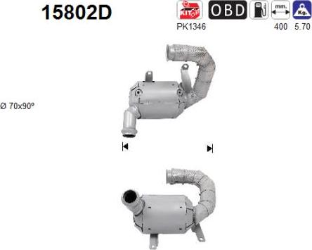 AS 15802D - Catalyseur droxauto.com