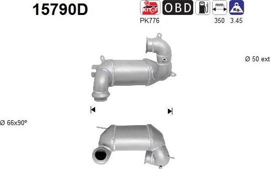 AS 15790D - Catalyseur droxauto.com