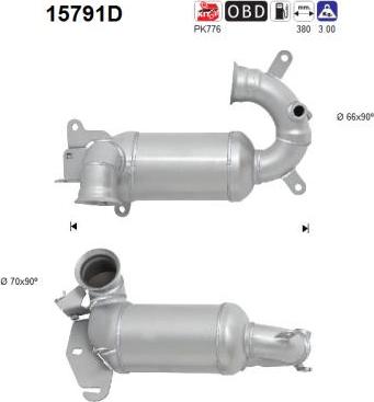 AS 15791D - Catalyseur droxauto.com