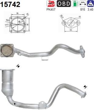 AS 15742 - Catalyseur droxauto.com