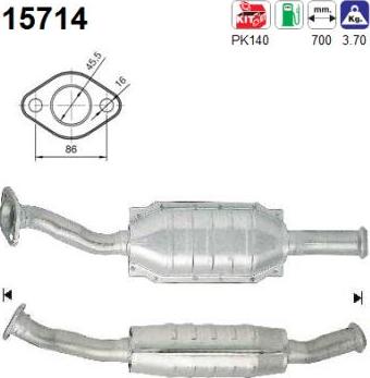 AS 15714 - Catalyseur droxauto.com