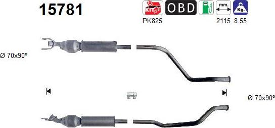 AS 15781 - Catalyseur droxauto.com