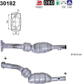 AS 30182 - Catalyseur droxauto.com