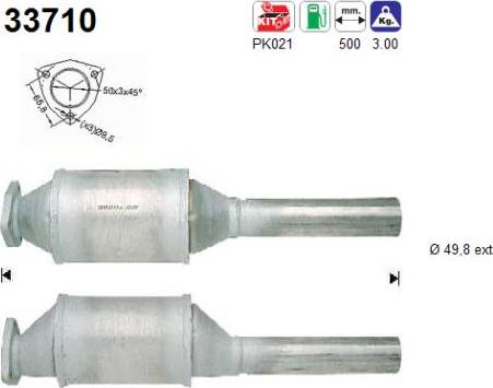 AS 33710 - Catalyseur droxauto.com